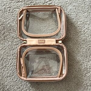 Calpak clear cosmetic bag small